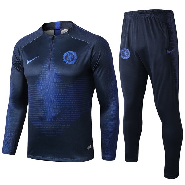 Chandal Del Chelsea 2019-2020 Azul Marino Negro